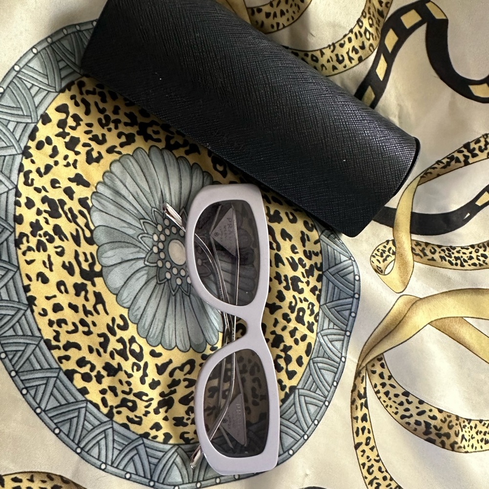 Grey authentic Prada sunglasses